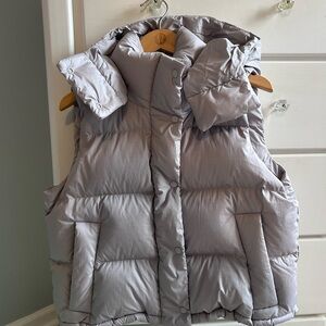 lululemon cropped wunder puff vest sz 6